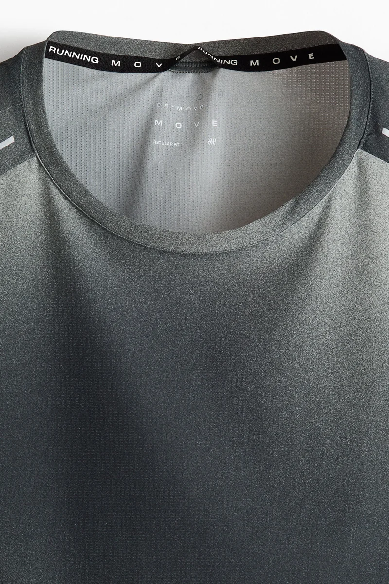 اتش اند ام تي-شيرت ركض خفيف بلمسة تبريد